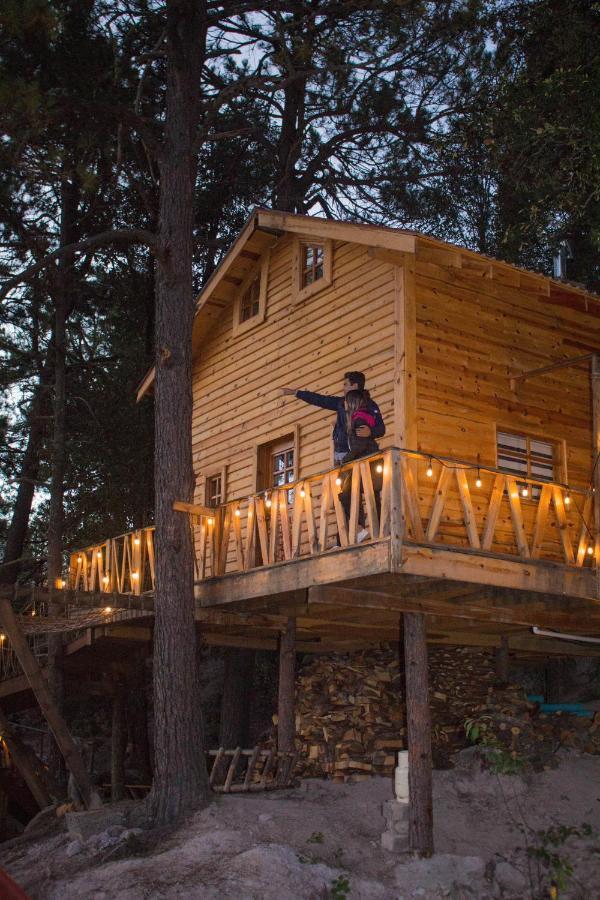 Wooden Inn - Cabanas Boutique Y Bubble Glamping En Creel Luaran gambar