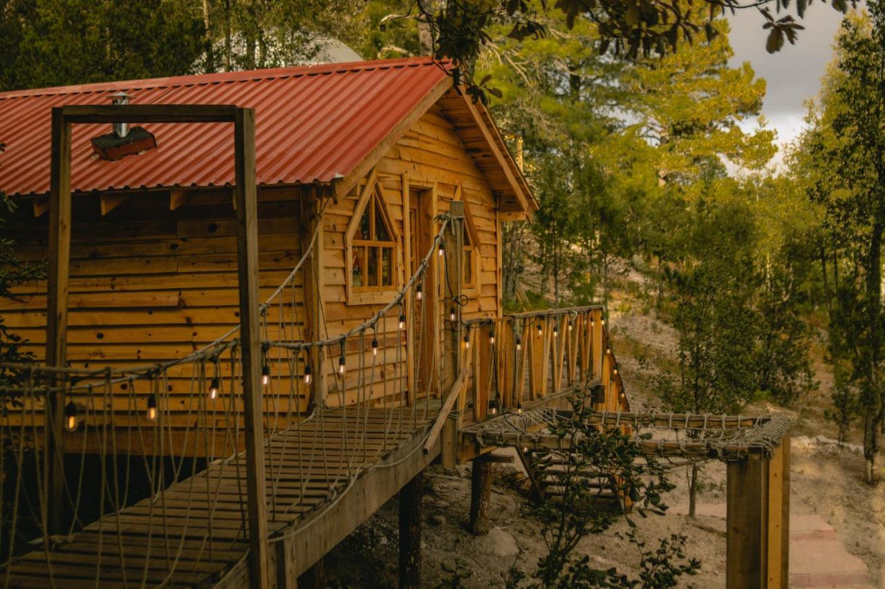 Wooden Inn - Cabanas Boutique Y Bubble Glamping En Creel Luaran gambar