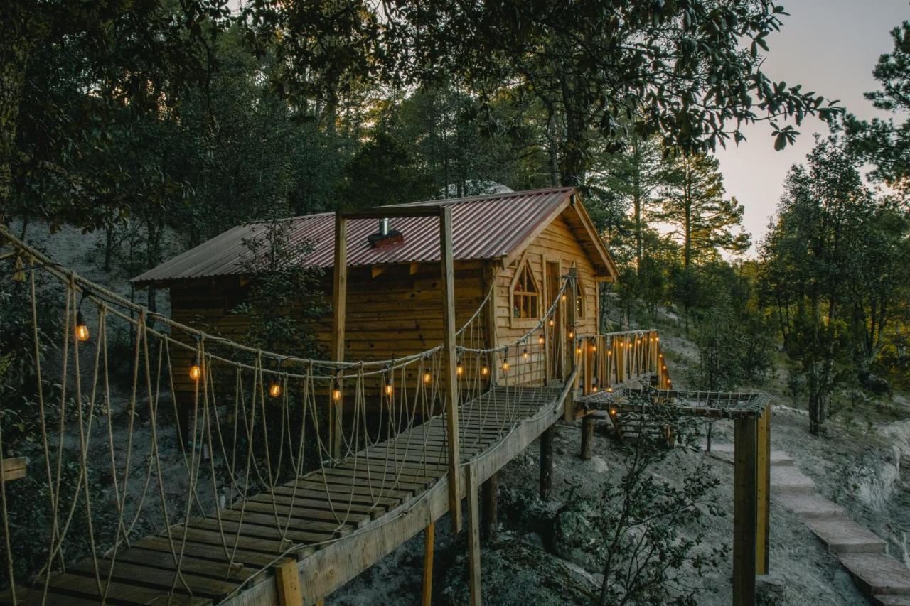 Wooden Inn - Cabanas Boutique Y Bubble Glamping En Creel Luaran gambar