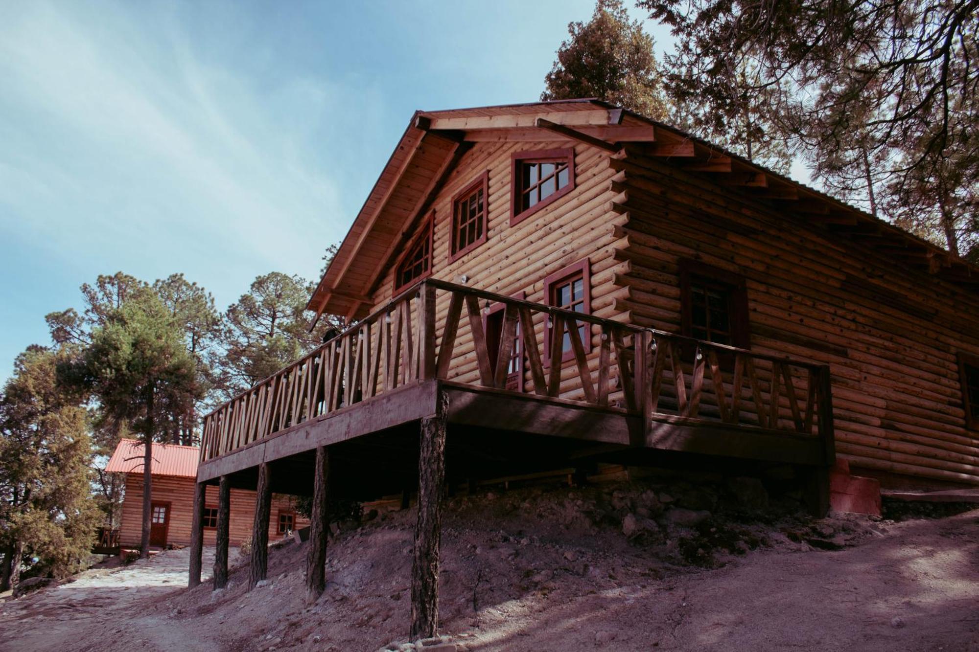 Wooden Inn - Cabanas Boutique Y Bubble Glamping En Creel Luaran gambar